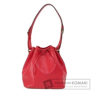 Louis Vuitton Castilian Red Shoulder Bag Epi Leather